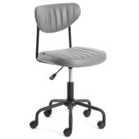 TetChair Slim (иск. замша, серый)