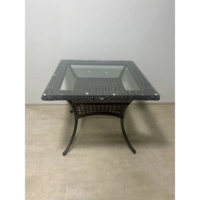 AIKO Deco стол квадратный 7019П 90x90x75 Серо-коричневый Image #4