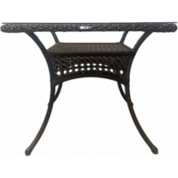 AIKO Deco стол квадратный 7019П 90x90x75 Серо-коричневый