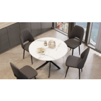 Трия Дуглас тип 1 (черный муар/стекло матовое белый мрамор) Image #4