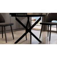 Трия Дуглас тип 1 (черный муар/стекло матовое белый мрамор) Image #7