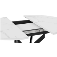 Трия Дуглас тип 1 (черный муар/стекло матовое белый мрамор) Image #15