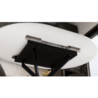 Трия Дуглас тип 1 (черный муар/стекло матовое белый мрамор) Image #6