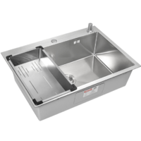 ARFEKA ECO AR мойка 700*500, коландер G, дозатор SATIN DECOR MILLET Image #1