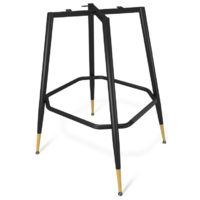 Sheffilton SHT-ST35/S148 (кофейный ликер/черный муар/золото микровелюр/металл) Image #5