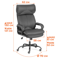 TetChair Duke metal BL (светло-коричневый) Image #12