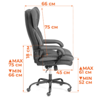 TetChair Duke metal BL (светло-коричневый) Image #13