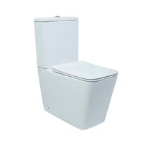 Deante Up QUADRADO VSC01209B с крышкой Slim Soft-Close