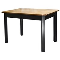 Мебелик Мариус М 80 (дуб/черный)