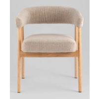 Stool Group Zubo / DM4729-1 OTE-Q-120 Flaxen (с деревянными ножками, бежевый) Image #3