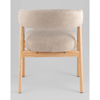 Stool Group Zubo / DM4729-1 OTE-Q-120 Flaxen (с деревянными ножками, бежевый) Image #5