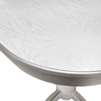 Мебелик Тарун 3 (белый/серебристый) Image #4