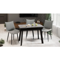 Трия Джойс тип 1 (черный муар/керамика матовая серый мрамор) Image #2