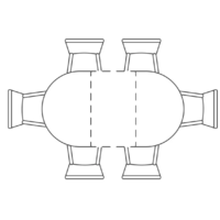 Woodville Форли 100-130x100 (светлое дерево) Image #12