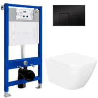 Lauter Nuremberg 21811 + 21901002 (белый, с кнопкой смыва 219704F черный) Image #1