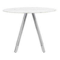 Stool Group Хьюстон 100x100 / DT-954-W-100 (белый/стекло) Image #5