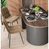 Stool Group Ballet 180x90x75 (темное дерево/черный) Image #9