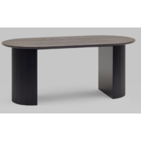 Stool Group Ballet 180x90x75 (темное дерево/черный)