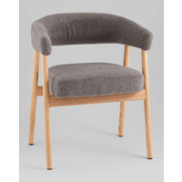 Stool Group Zubo / DM4729-1 OTE-Q-456 (с деревянными ножками, темно-серый) Image #2