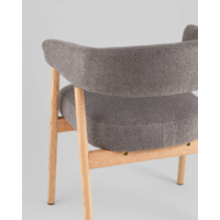 Stool Group Zubo / DM4729-1 OTE-Q-456 (с деревянными ножками, темно-серый) Image #8