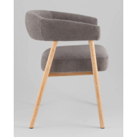 Stool Group Zubo / DM4729-1 OTE-Q-456 (с деревянными ножками, темно-серый) Image #4