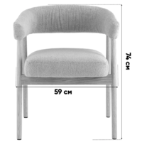 Stool Group Zubo / DM4729-1 OTE-Q-456 (с деревянными ножками, темно-серый) Image #9