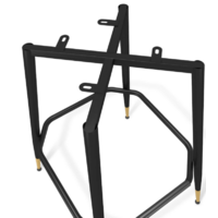 Sheffilton SHT-ST35-1/S148 (угольно-серый/черный муар/золото микровелюр/металл) Image #8