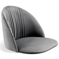 Sheffilton SHT-ST35-1/S148 (угольно-серый/черный муар/золото микровелюр/металл) Image #2