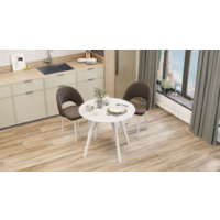 Трия Колумбия Тип 1 / Б-271 (белый матовый/металл белый/белый матовый) Image #9