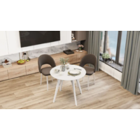 Трия Колумбия Тип 1 / Б-271 (белый матовый/металл белый/белый матовый) Image #8