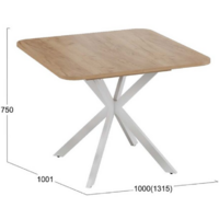 Трия Лиссабон тип 1 (белый муар/дуб крафт золотой) Image #5