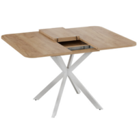 Трия Лиссабон тип 1 (белый муар/дуб крафт золотой) Image #6