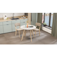 Трия Колумбия Тип 1 / Б-271 (белый матовый/металл белый/натуральное дерево) Image #3