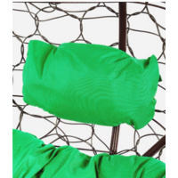 M-Group Лежебока / 11180204 (с коричневым ротангом/зеленая подушка) Image #5