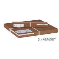 Мебелик Моро 04 раздвижной 100-140x100 (орех) Image #4