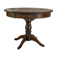 Мебелик Моро 04 раздвижной 100-140x100 (орех)