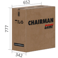 CHAIRMAN Game 16 экокожа (черный/красный/белый) Image #7