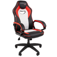 CHAIRMAN Game 16 экокожа (черный/красный/белый) Image #1