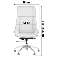 TopChairs Crown SN A312-A 8383-14 Walnut Back (коричневый) Image #10