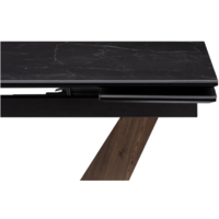 Woodville Кели 140-200х80х76 / 532394 (черный мрамор/орех кантри/черный) Image #7