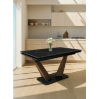 Woodville Кели 140-200х80х76 / 532394 (черный мрамор/орех кантри/черный) Image #15