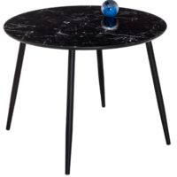 Woodville Кловис / 462138 (черный мрамор/черный)