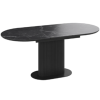 Трия Эридан Тип 2 раздвижной (черный муар/керамика матовая/черный мрамор) Image #12