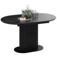 Трия Эридан Тип 2 раздвижной (черный муар/керамика матовая/черный мрамор) Image #10