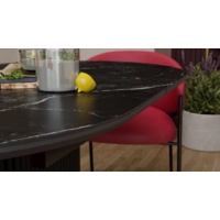 Трия Эридан Тип 2 раздвижной (черный муар/керамика матовая/черный мрамор) Image #6