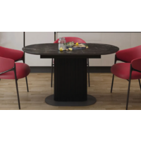 Трия Эридан Тип 2 раздвижной (черный муар/керамика матовая/черный мрамор) Image #4