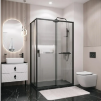 Grossman Style 130х100х195 / 120.K33.05.1310.21.02 (черный матовый/стекло шиншилла) Image #9