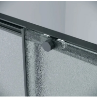 Grossman Style 130х100х195 / 120.K33.05.1310.21.02 (черный матовый/стекло шиншилла) Image #6