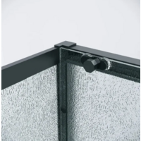 Grossman Style 130х100х195 / 120.K33.05.1310.21.02 (черный матовый/стекло шиншилла) Image #5