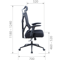 CHAIRMAN CH566 (серый) Image #4